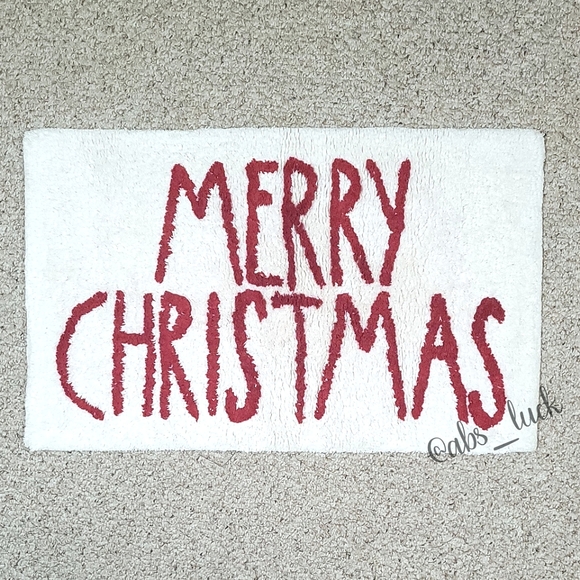 Rae Dunn Other - Rae Dunn Merry Christmas Bath Rug